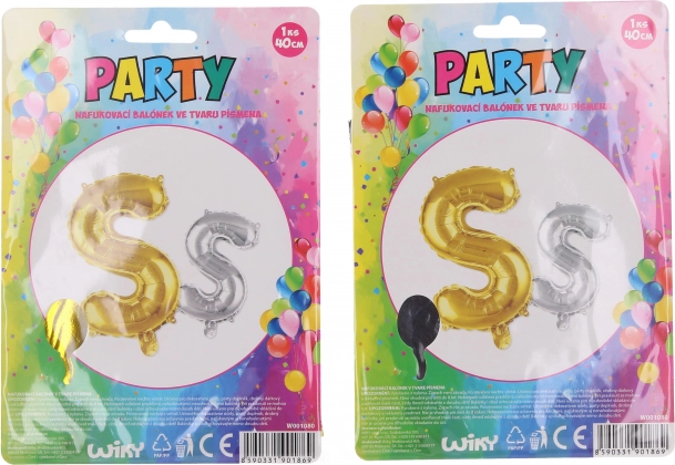 Palloncino gonfiabile - lettera S