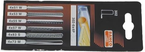 Sada listů pro lupénkové pily 130 mm BAHCO