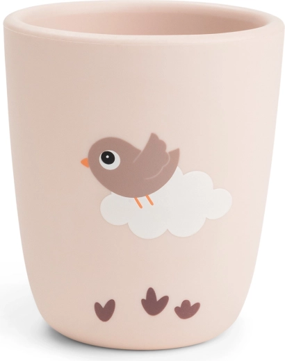 Done by Deer siliconen mini beker Playground roze