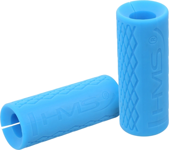 HMS Silicone Grip Enhancers for Barbell Blue