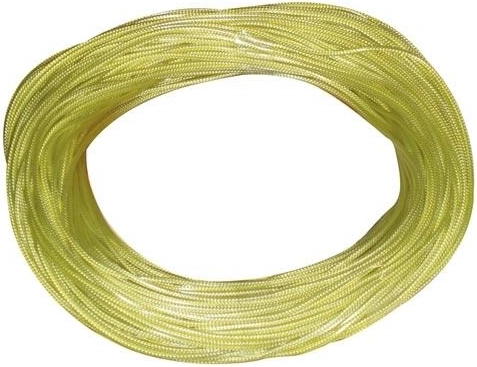 60 m clothesline with plastic coating and nylon core, mixed colors