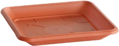 Sous-coupelle carrée pour pot de fleurs 27 × 27 cm