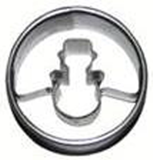 TORO Cookie Cutter Round Snowman 4 cm