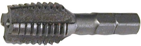 M6 threading bit made of high-speed steel HSS, 1/4" hex shank