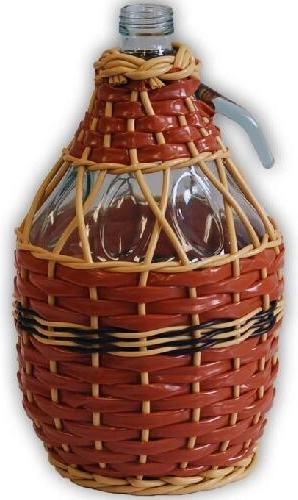 Fonott üvegballon 3 l – vegyes színek