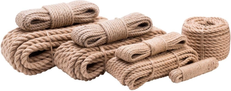 Jute rope 6 mm, 20 m