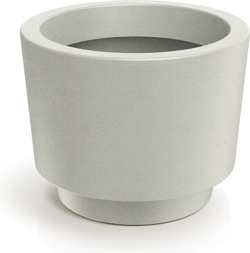 Bloempot Splito Round 30 cm zandkleur