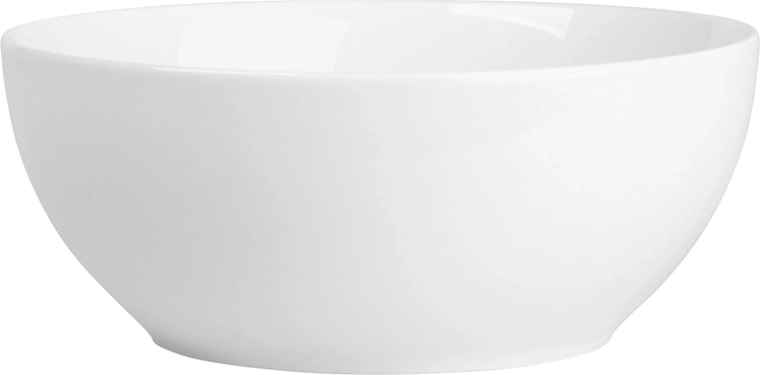 MariaPaula Klasyka hvid porcelænssalatskål 17 cm 820 ml
