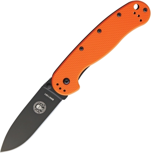 ESEE Avispa Black Orange pocket outdoor knife 8.9 cm