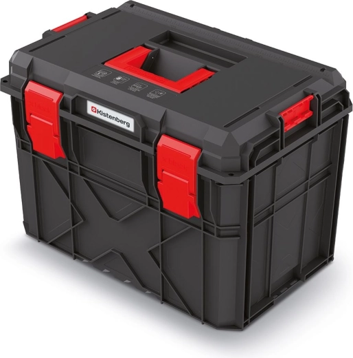 Mallette modulaire pour outils X-Block Pro, 546 × 380 × 407 mm, noire