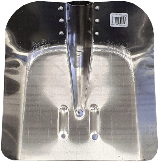 Small aluminum shovel without handle 2 mm