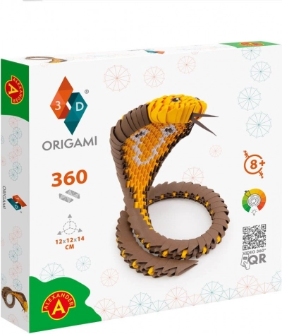 Alexander creative set Origami 3D – cobra