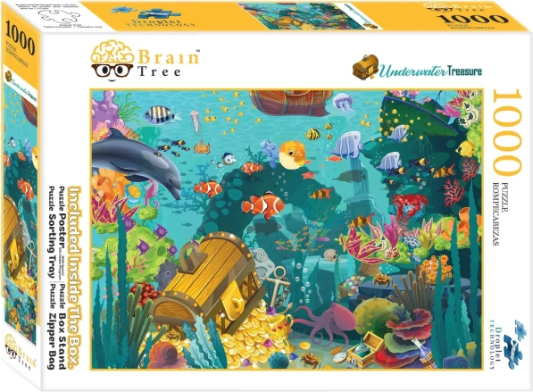 Puzzle BRAIN TREE tesoro sotto la superficie 1000 pezzi