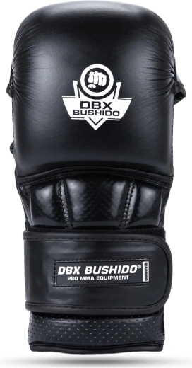 Gants MMA premium DBX Bushido Warrior – noirs