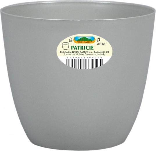 PATRICIE Modern Plant Pot Cover 13 × 12 cm light green