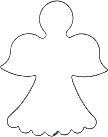 Metal Cookie Cutter Angel 9.5 cm