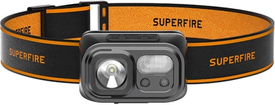 Superfire LED Headlamp 220 lm with USB‑C