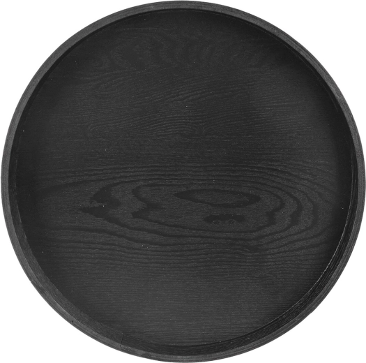 Vassoio rotondo in legno da portata 38 cm