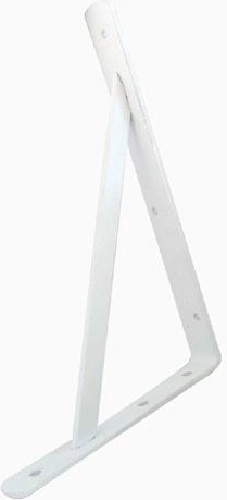 Mensola a staffa bianca per carichi elevati