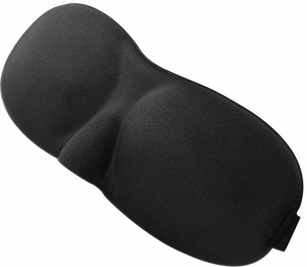 3D maska na spaní s páskem