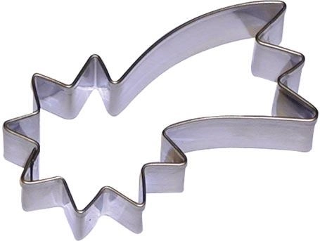 Stainless Steel Cookie Cutter Comet – Set of 10 pcs