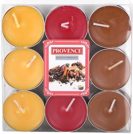 Provence tealight candles sweet spice, 18 pcs
