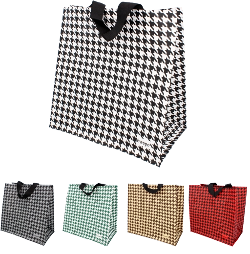 Borsa della spesa FRASPO 24 l pied de poule, mix di colori
