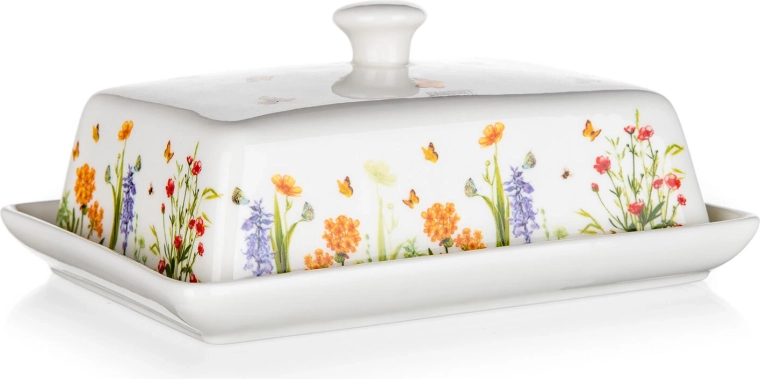 Beurrier en céramique Meadow 17,5 cm