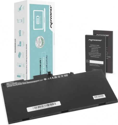 Batteria Movano TA03XL per notebook HP EliteBook 745/755/840/850 G4 (14u/15u) 4078 mAh 46,5 Wh