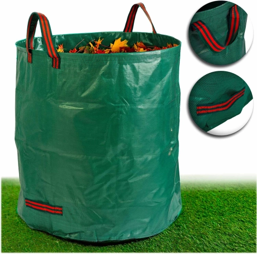 Sac de jardin pour feuilles 272 l vert