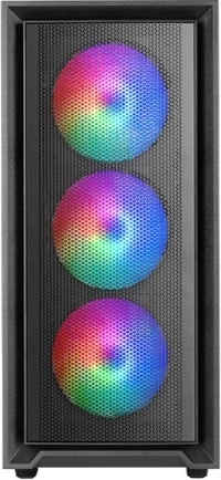 MARS GAMING MC-AIR PC Case, ATX, 4x FRGB fan, black