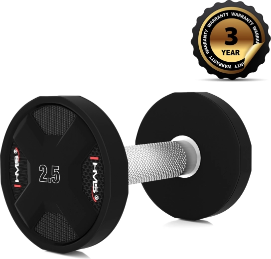HMS HPC Polyurethane Dumbbell 2.5 kg