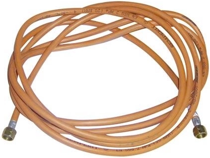 Tuyau à gaz 5 m avec embouts G3/8" pour bouteille de propane-butane