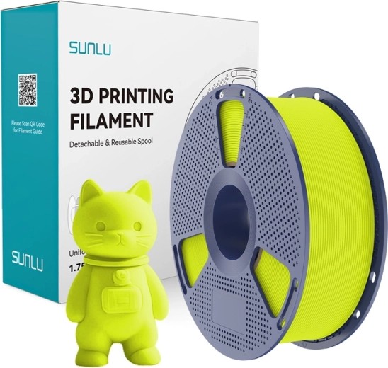 Filamento Sunlu PLA Matte verde chiaro