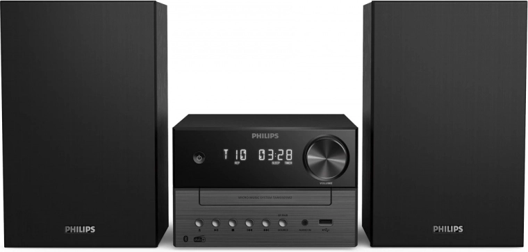 philips microsysteem tam3505m2 compacte stereo met dab+, cd, bluetooth 5.4 en usb