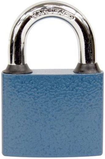 OVAL 63 RICHTER Padlock, cast iron, 3 keys