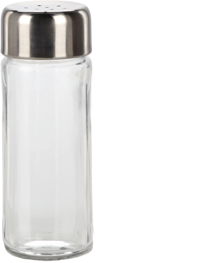 Steklen kozarec za začimbe VOCA 112 ml s kovinskim pokrovčkom