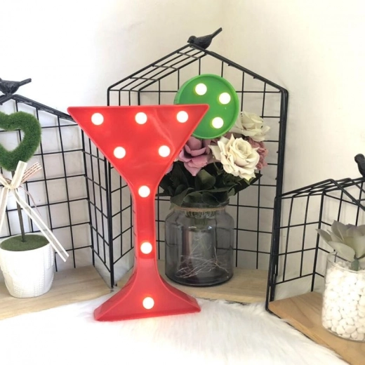 Dekorativt LED-lys til vin