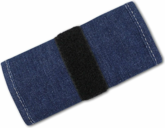 Organiseur roulable Kizer pour couteaux Denim R bleu