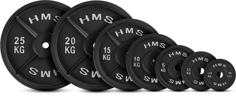 Cast iron weight plate HMS TCN 2.5 kg