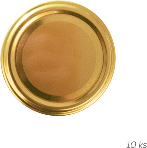 Coperchio metallico a vite Twist-Off 66 Gold (10 pz)