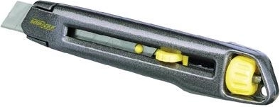 Aftagelig kniv 18 mm STANLEY Interlock