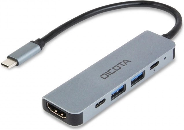 Hub USB-C 5 in 1 con HDMI 4K e Power Delivery 100 W