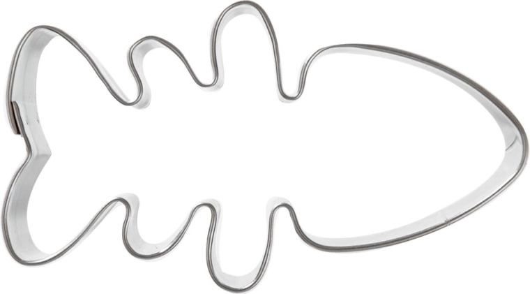 Emporte-pièce en acier inoxydable – arête de poisson