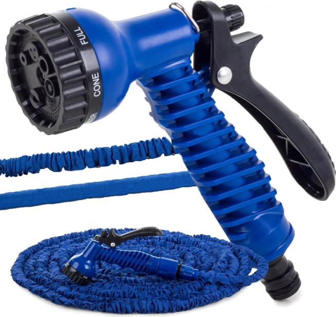 Hosszabbítható kerti tömlő multifunkciós szórófejjel