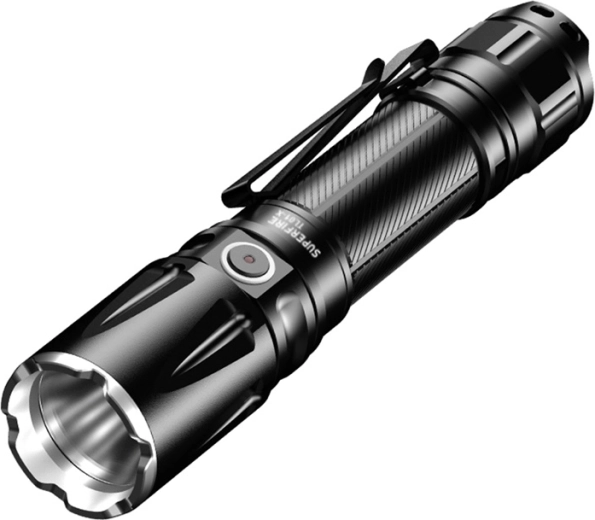 UV-Taschenlampe Superfire TL01-X 1800 lm mit USB‑C und IP67-Schutz