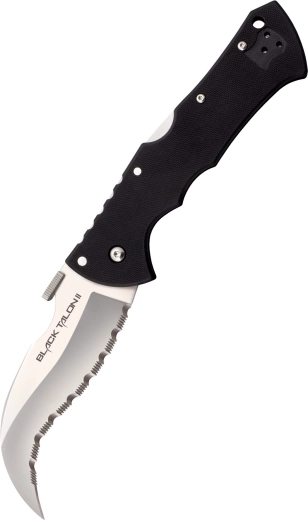 Cold Steel Black Talon II Serrated Folding Knife 10.2 cm