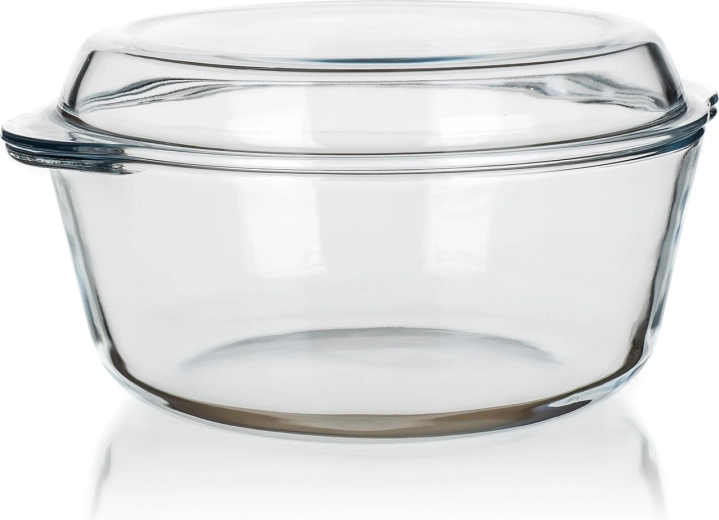 Glass Round Roaster with Lid 3.1 l