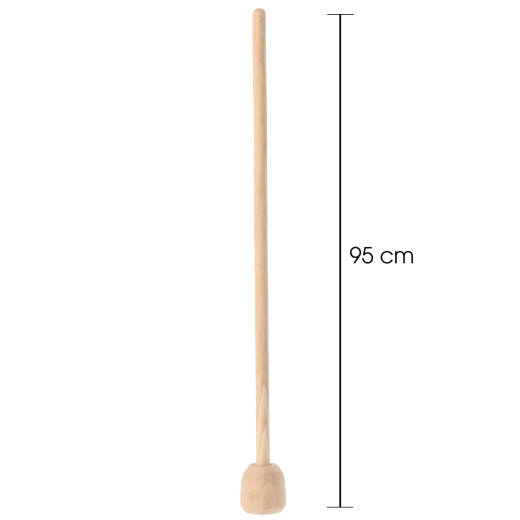 Pestello per cavoli 6 cm, lunghezza 95 cm
