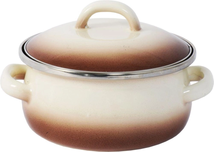 Casseruola con coperchio 12 cm 0,75 l Capuccino